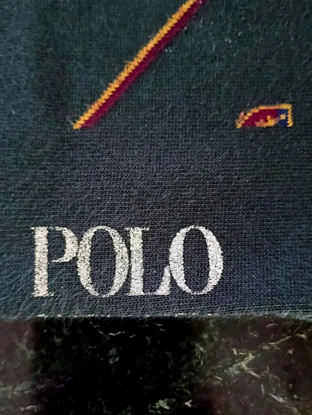 NWT Ralph Lauren Polo Crest (2) Pairs of Burgundy and Green Men's Socks - Picture 6 of 6